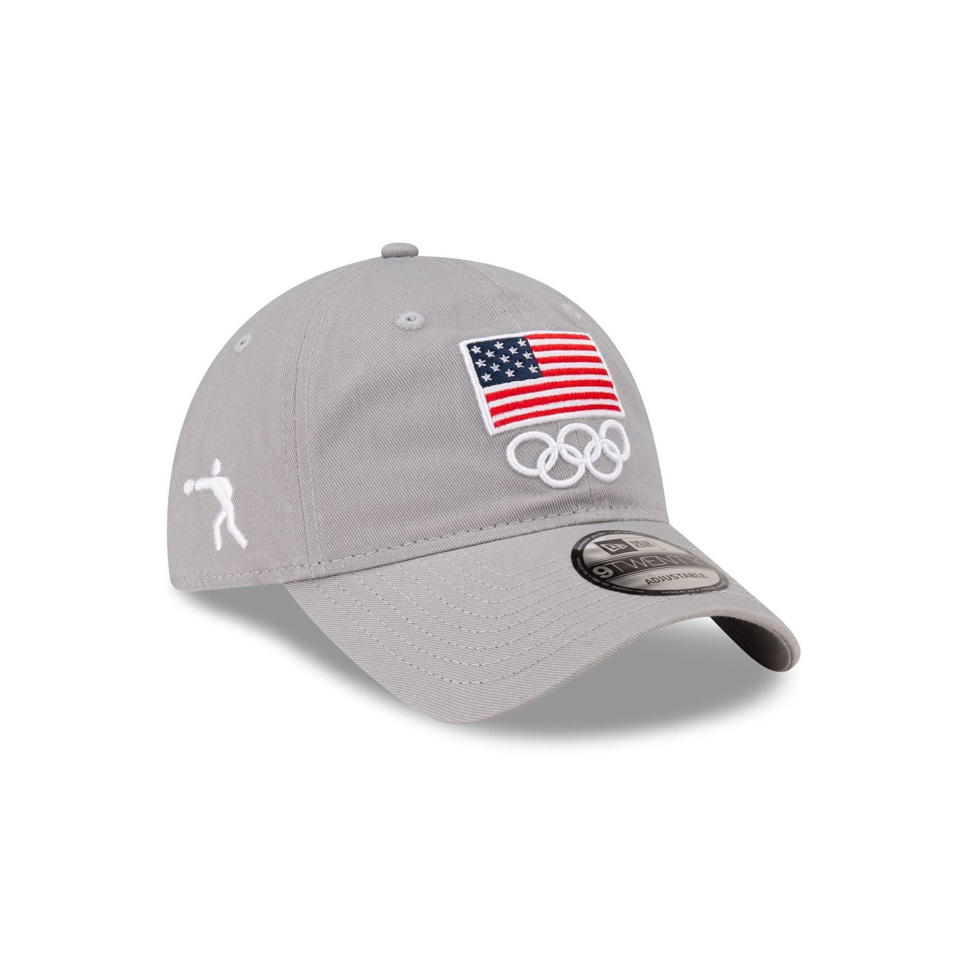 Team USA Fencing Gray 9TWENTY Adjustable Male Product Image