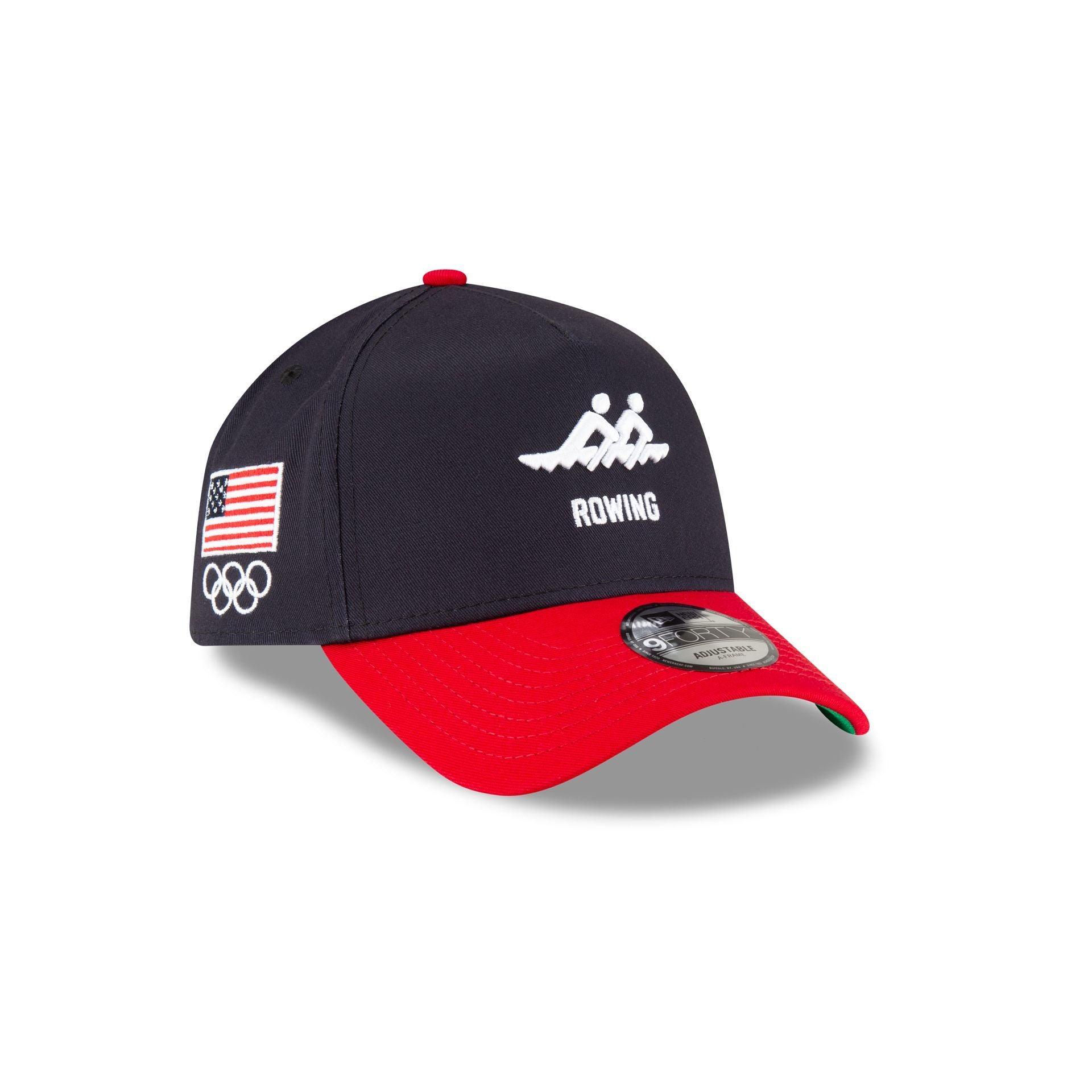 Team USA Rowing 9FORTY A-Frame Snapback Hat Male Product Image