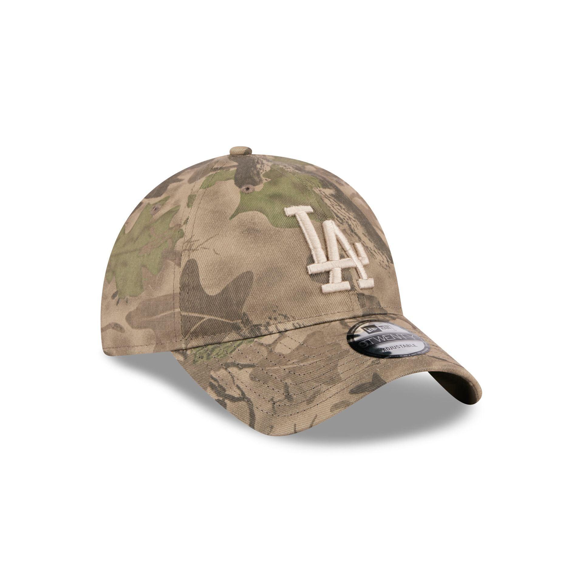 Los Angeles Dodgers Leaf Camo 9TWENTY Adjustable Hat Male Product Image