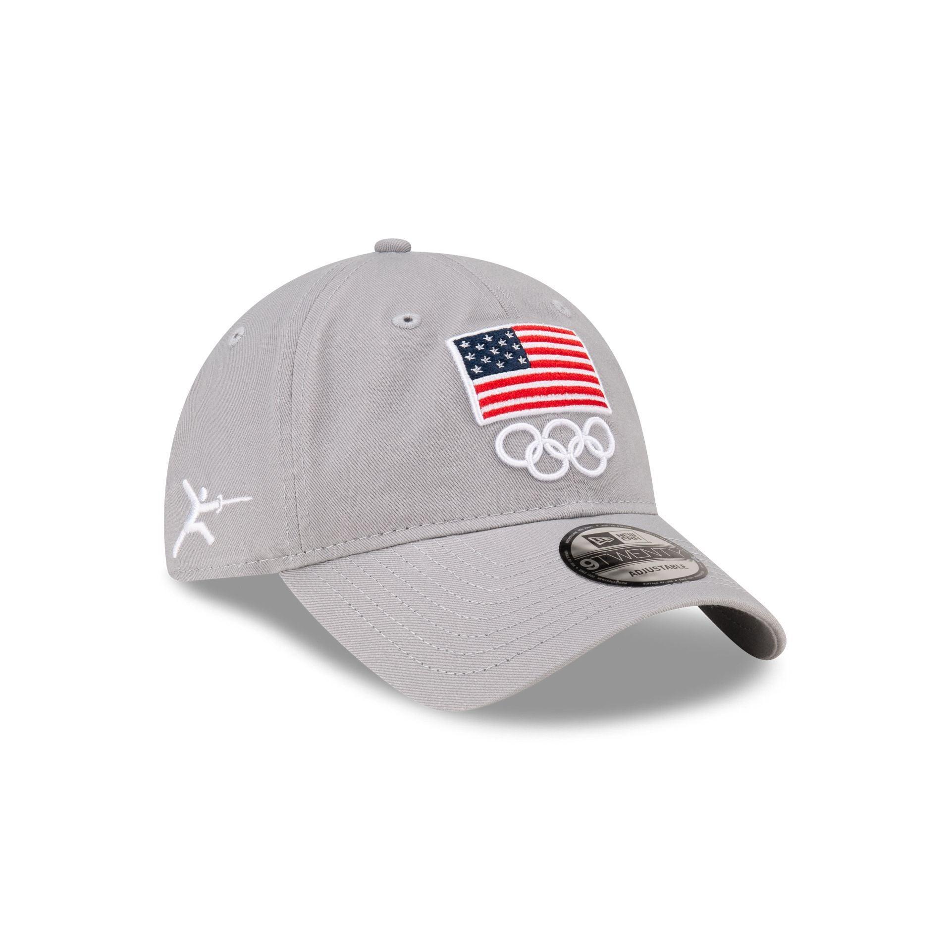 Team USA Cycling Gray 9TWENTY Adjustable Male Product Image