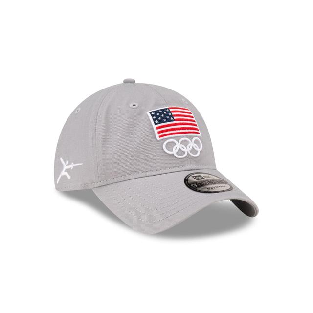 Team USA Rugby Gray 9TWENTY Adjustable Hat Male Product Image