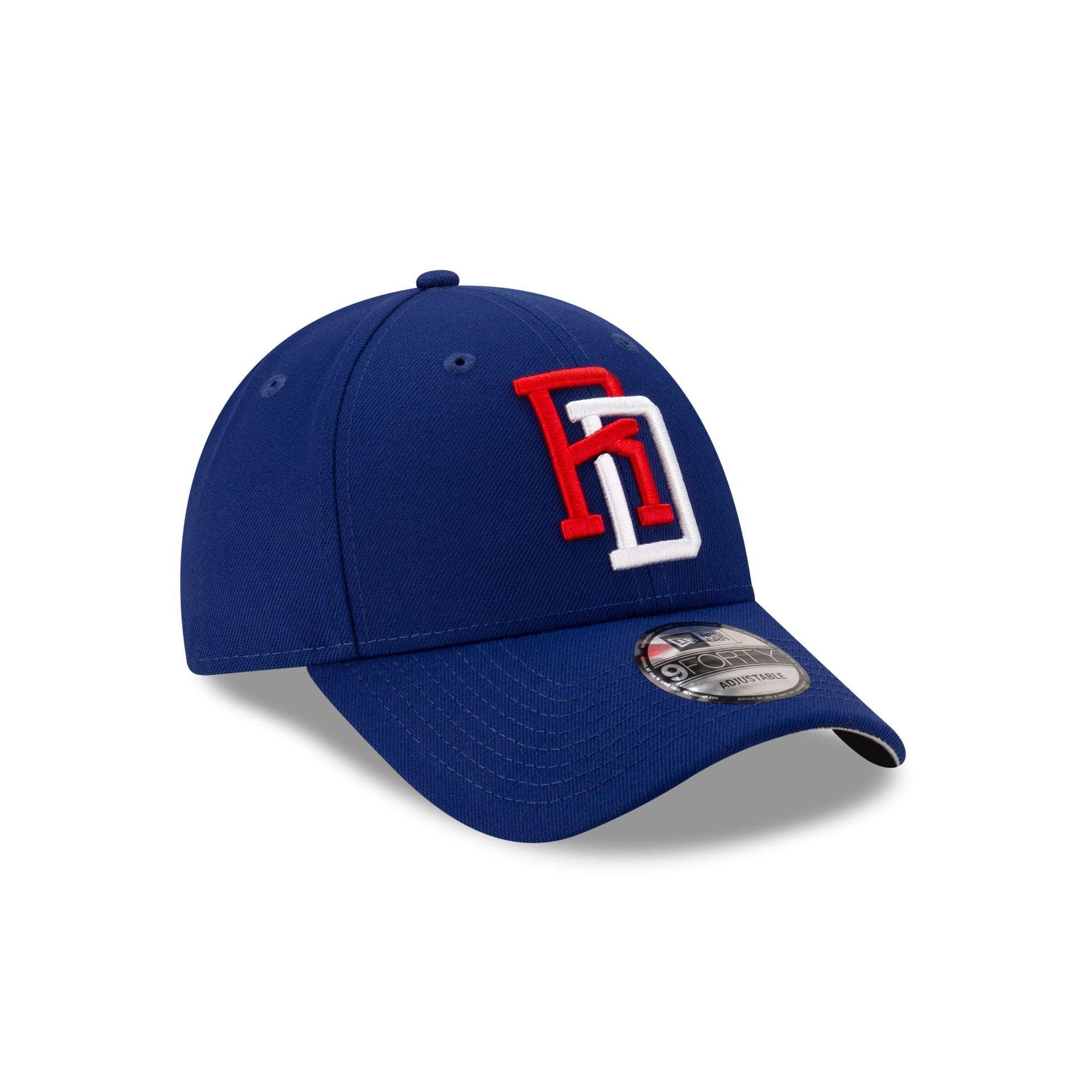 Dominican Republic Royal Blue Alt 9FORTY Snapback Hat Male Product Image