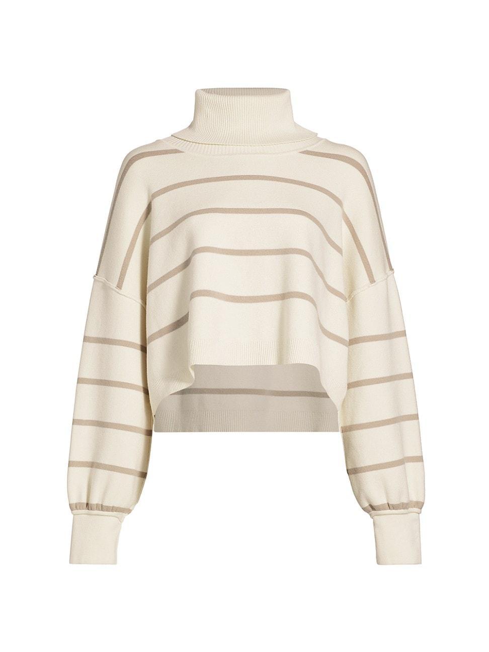 Free People Paulie Stripe Turtleneck Sweater Product Image