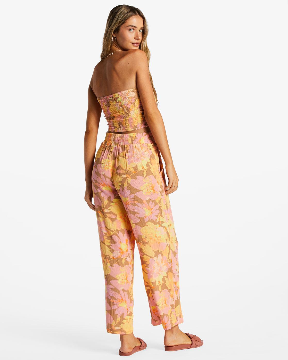 Sun Rays Crinkle Pants - Multi Female Product Image