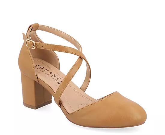 Journee Collection Foster Womens Pumps Brown Product Image