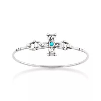 Mission Cross Hook-On Bracelet with Turquoise Product Image