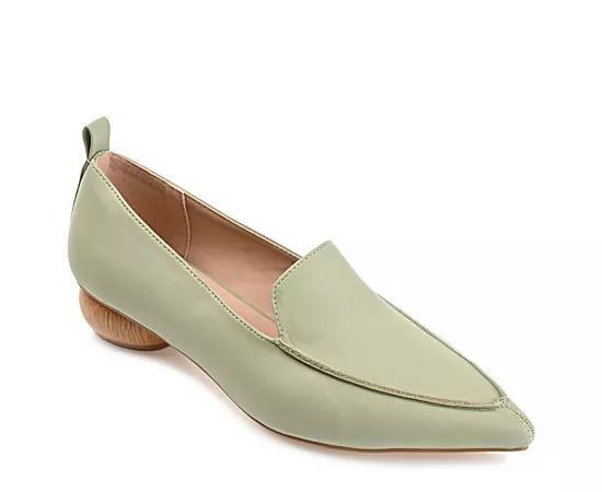 Journee Collection Maggs Womens Flats Green Product Image