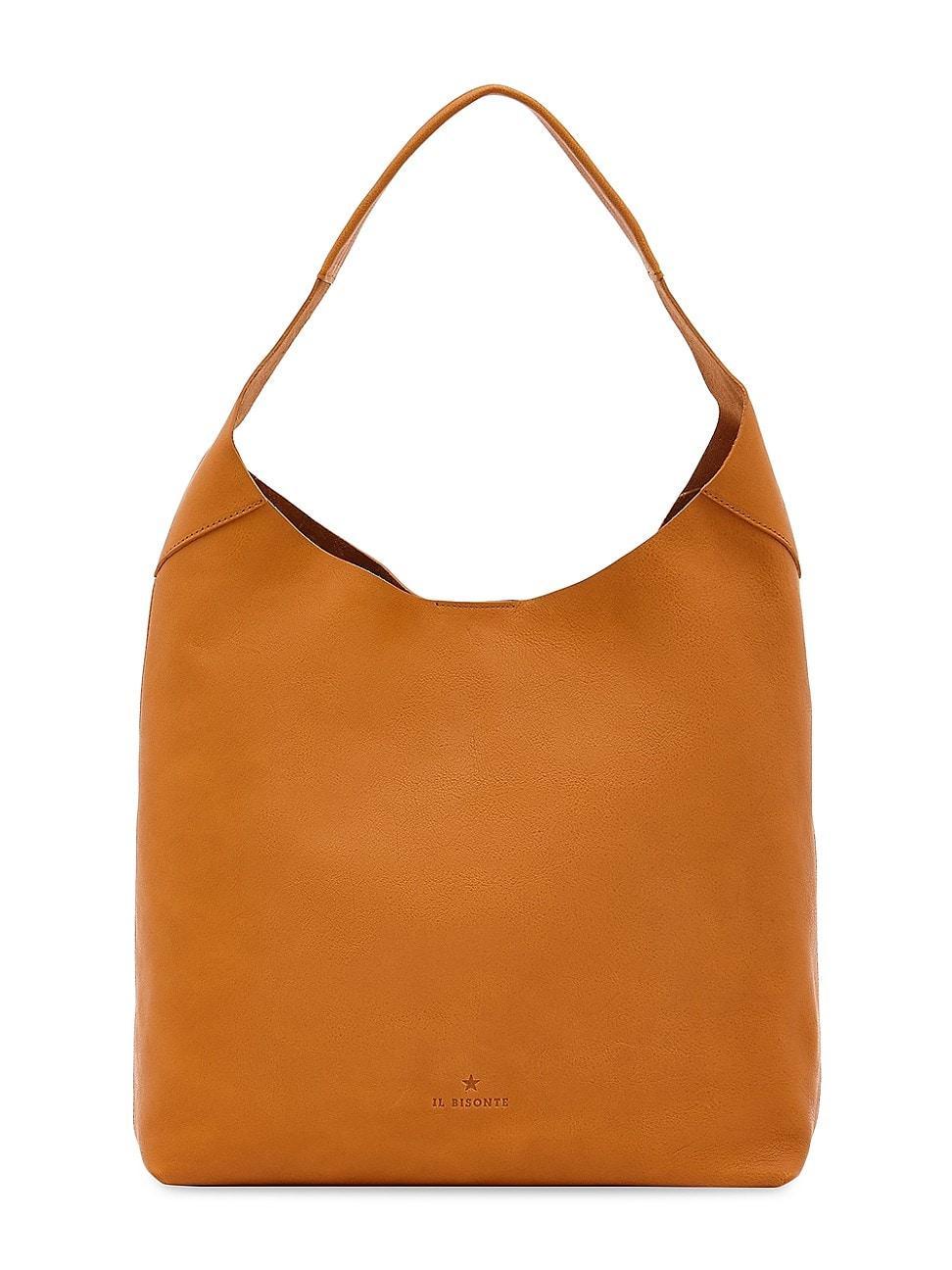 Womens Le Laudi Leather Hobo Bag Product Image