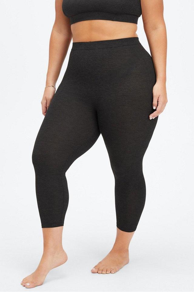 Fabletics RestoreKnit Ultra High-Waisted 7/8 Womens black Size XXL Product Image