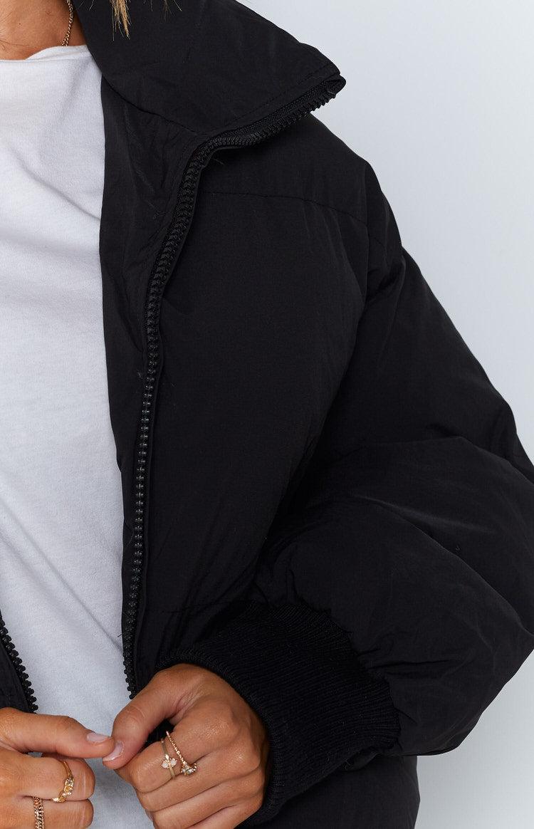 Remi Puffer Jacket Black Product Image