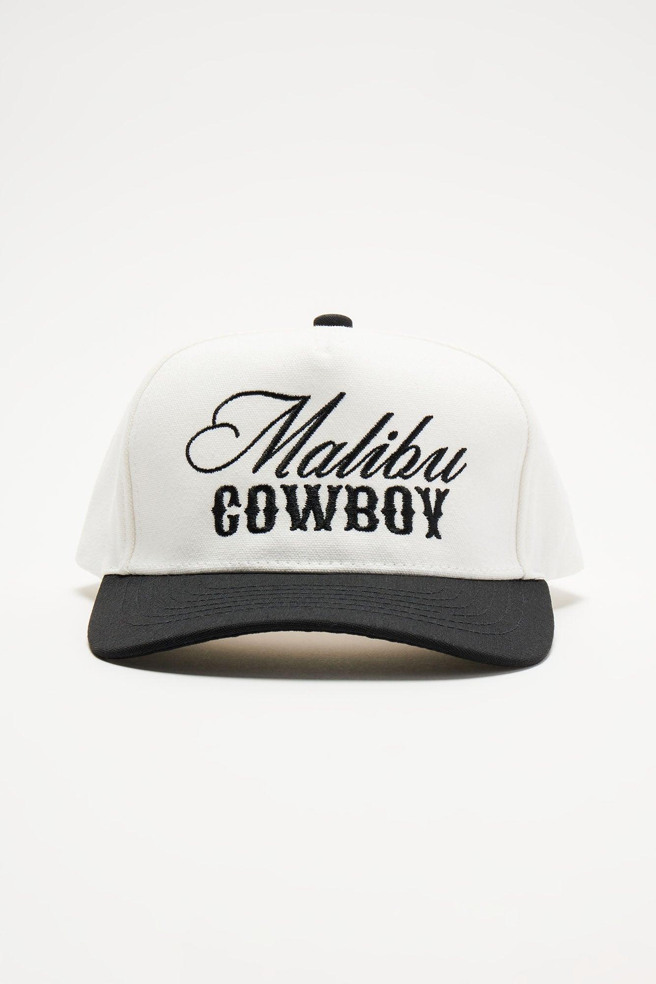 Malibu Cowboy Hat - Black/White Product Image