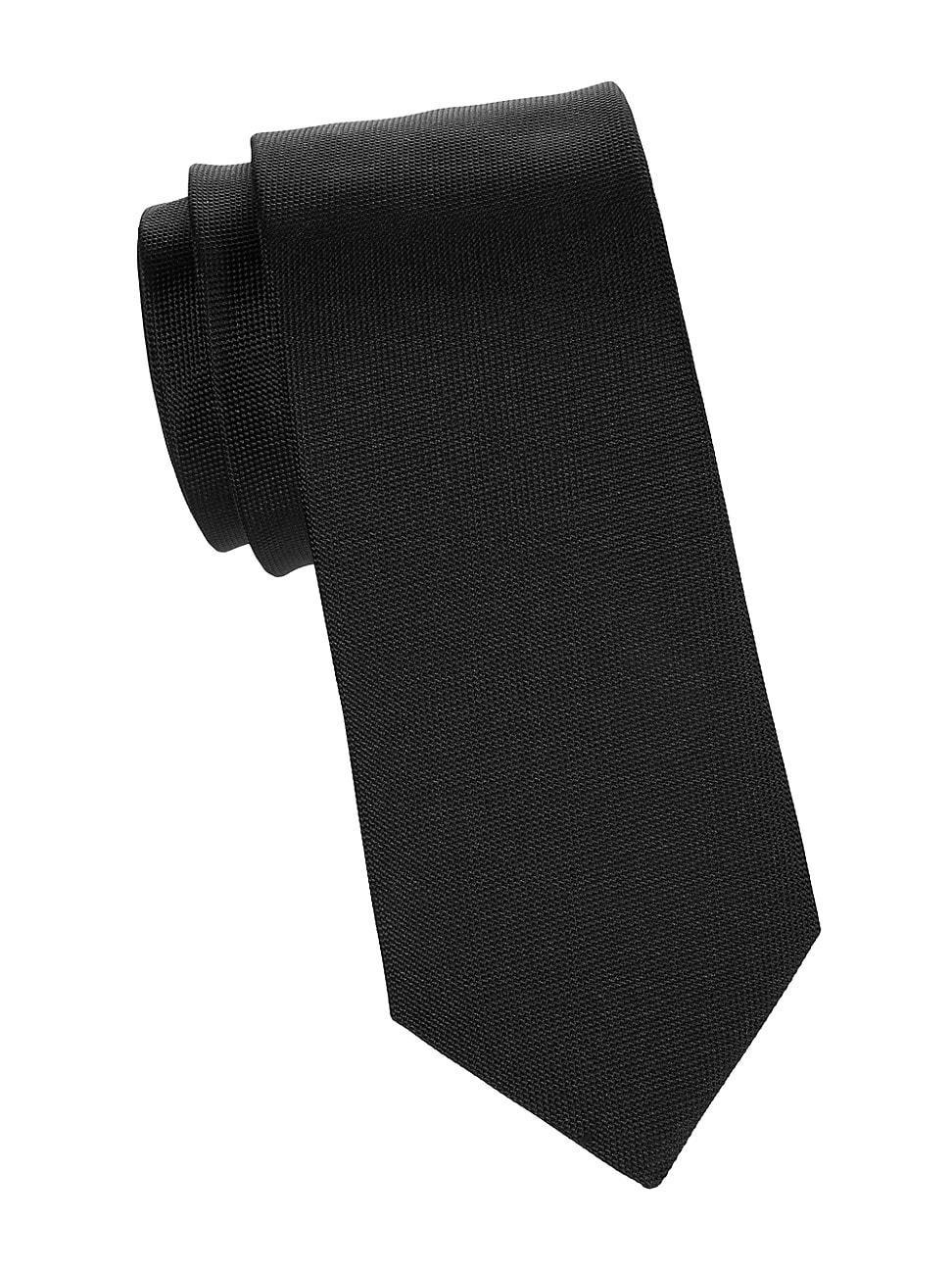 Eton Solid Silk Tie Product Image