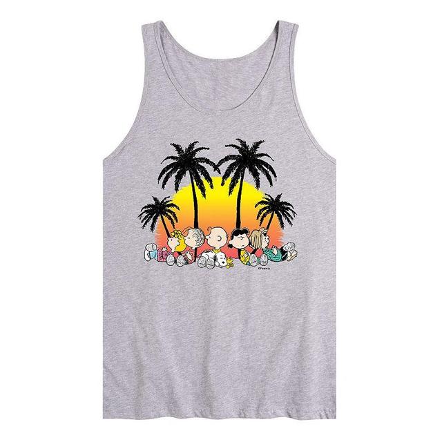 Mens Peanuts Tropical Tank Top Product Image