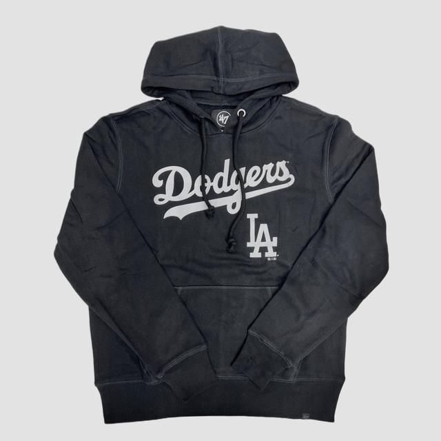 Los Angeles Dodgers Pullover Hoodie Sweatshirt - Black Male Product Image