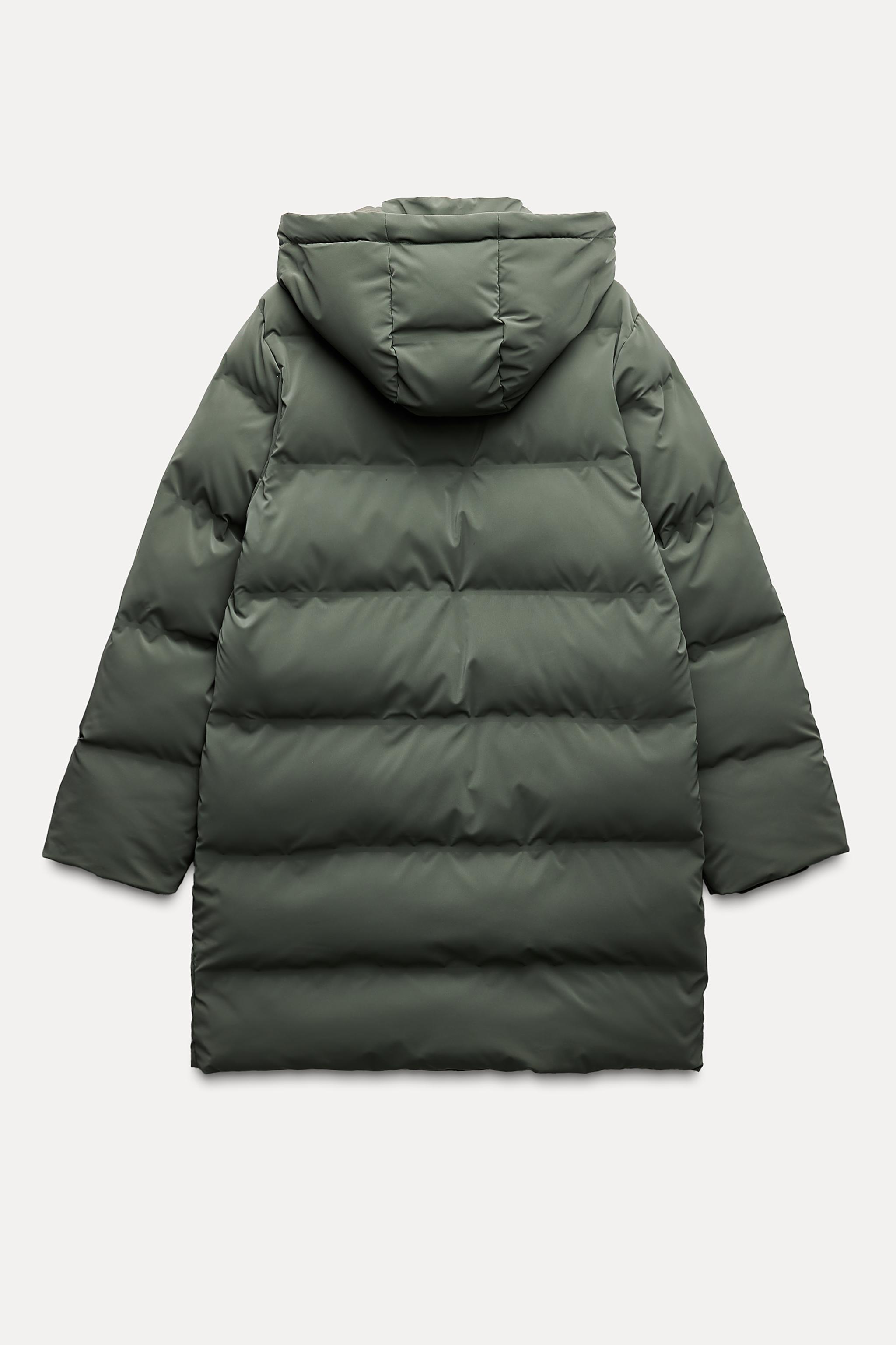 WINDPROOF HOODED PUFFER ANORAK Product Image