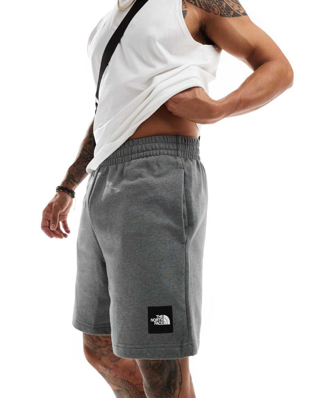 The North Face NSE Box shorts in gray Product Image