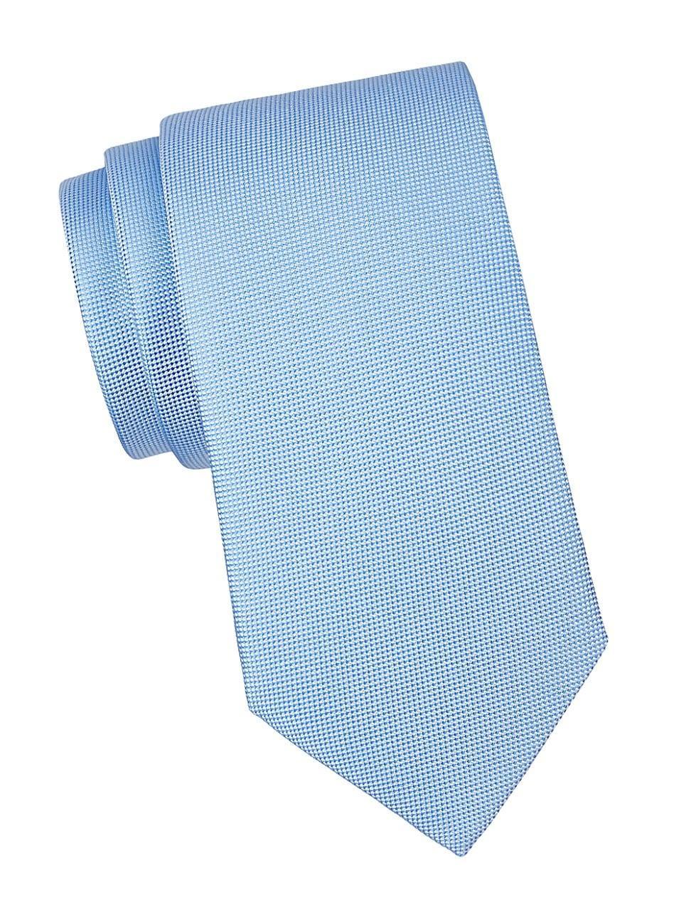 Eton Triangle Neat Silk Tie Product Image