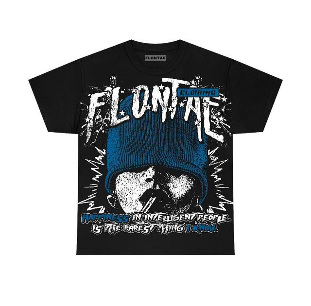 Military Blue 4s Flontae T-Shirt Furious Graphic Product Image