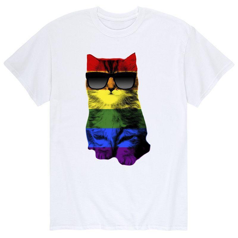 Mens Cat Pride Tee Product Image