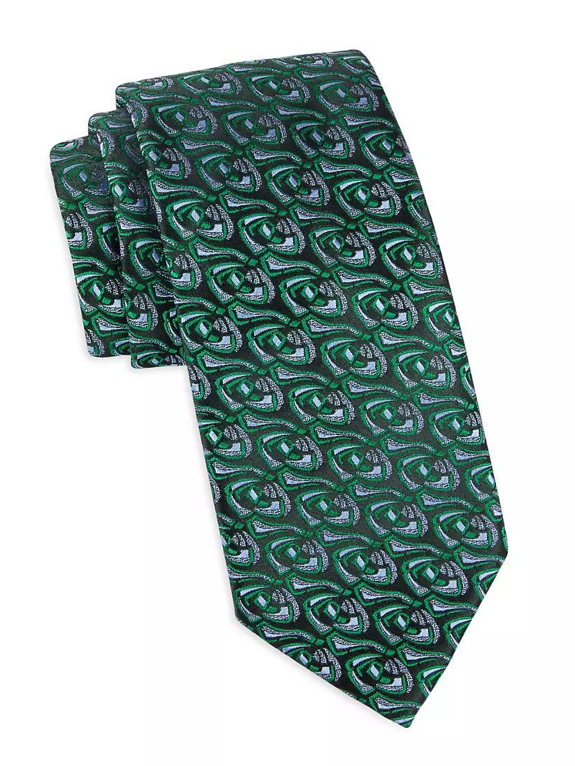 Rose Silk Jacquard Tie Product Image