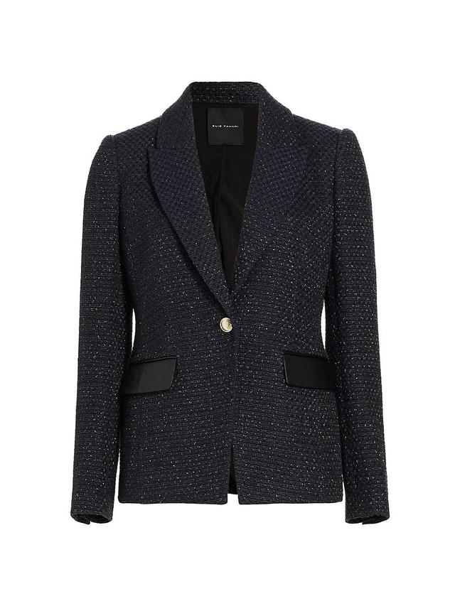 Womens Harper Tweed Blazer Product Image