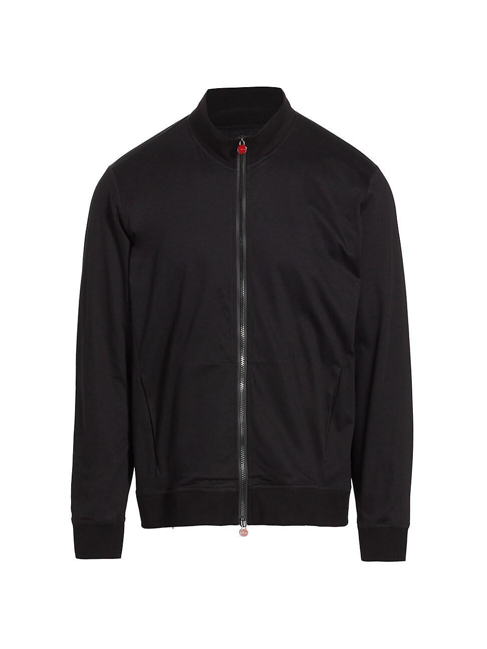 Mens One Zip-Up Knit Track Jacket Product Image