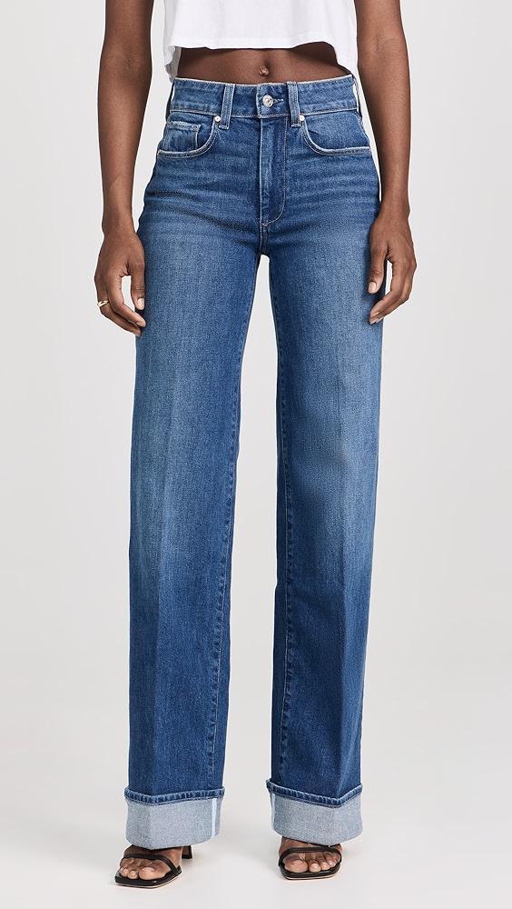 PAIGE Sasha W/ Wide Cuff Nadira Jeans | Shopbop Product Image