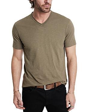 John Varvatos Miles Short Sleeve V Neck Tee Product Image