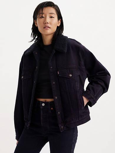 '90s Sherpa Trucker Jacket Product Image