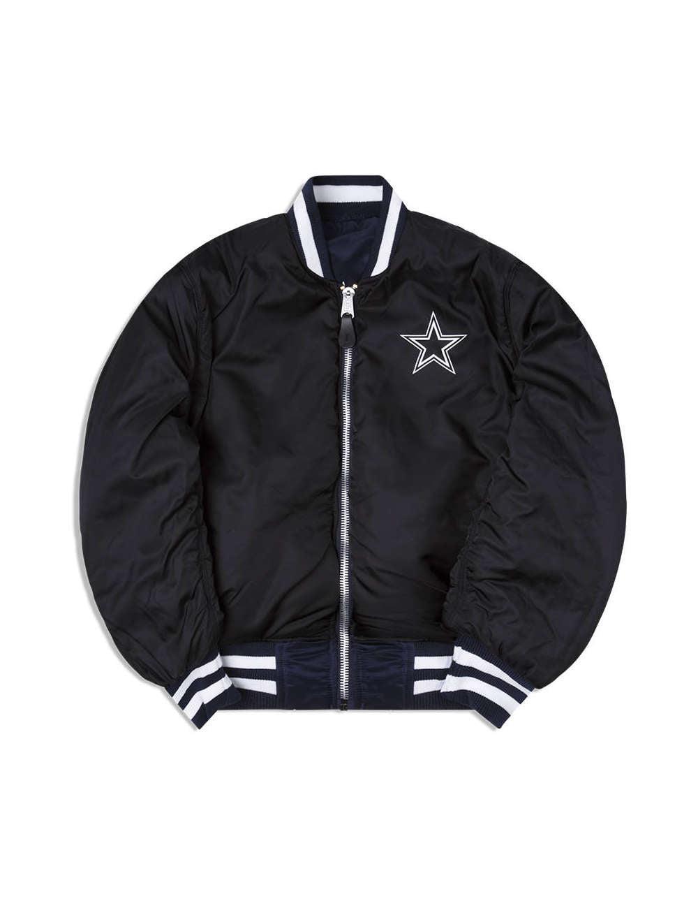 DALLAS COWBOYS X ALPHA X NEW ERA MA-1 BOMBER JACKET Product Image