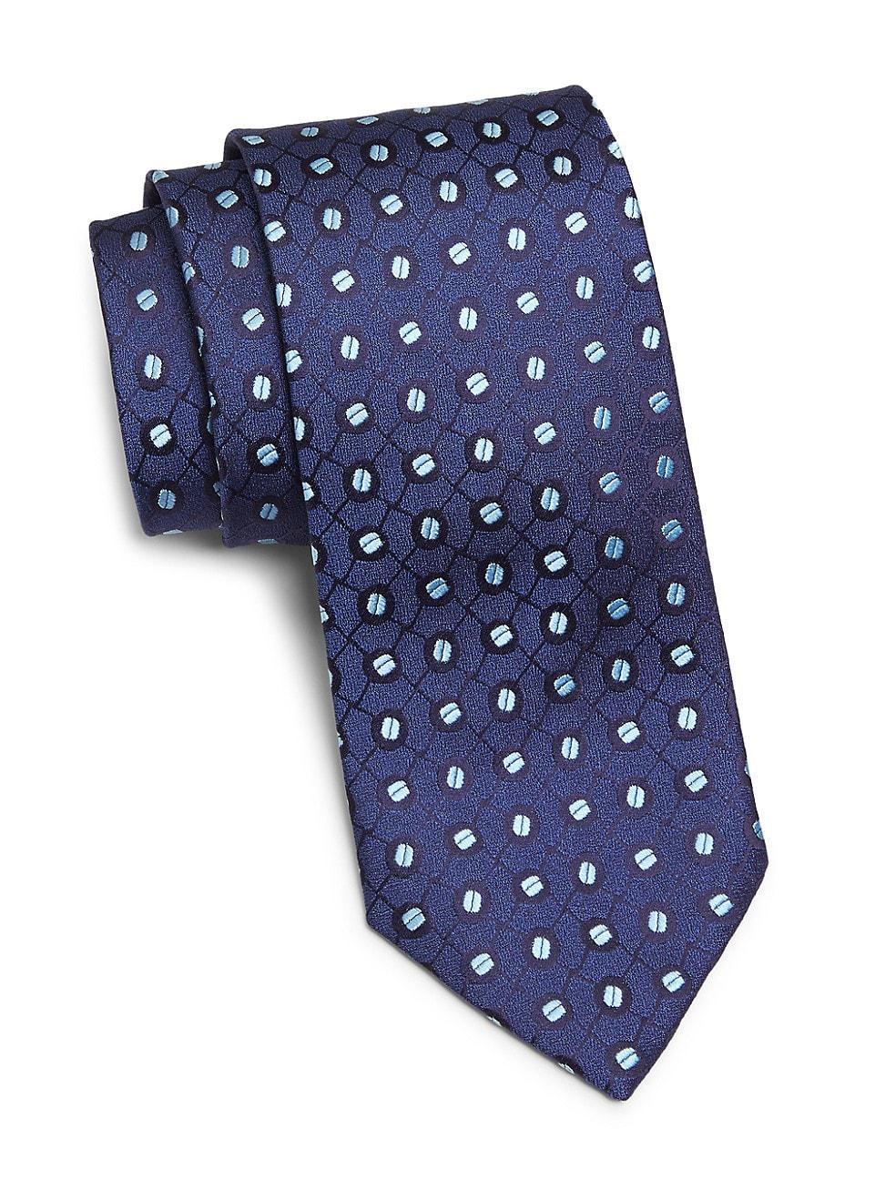 Mens Jacquard Silk Tie Product Image