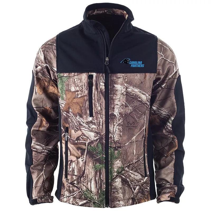 Mens Dunbrooke Realtree Camo/Black Tennessee Titans Circle Hunter Softshell Full-Zip Jacket Product Image