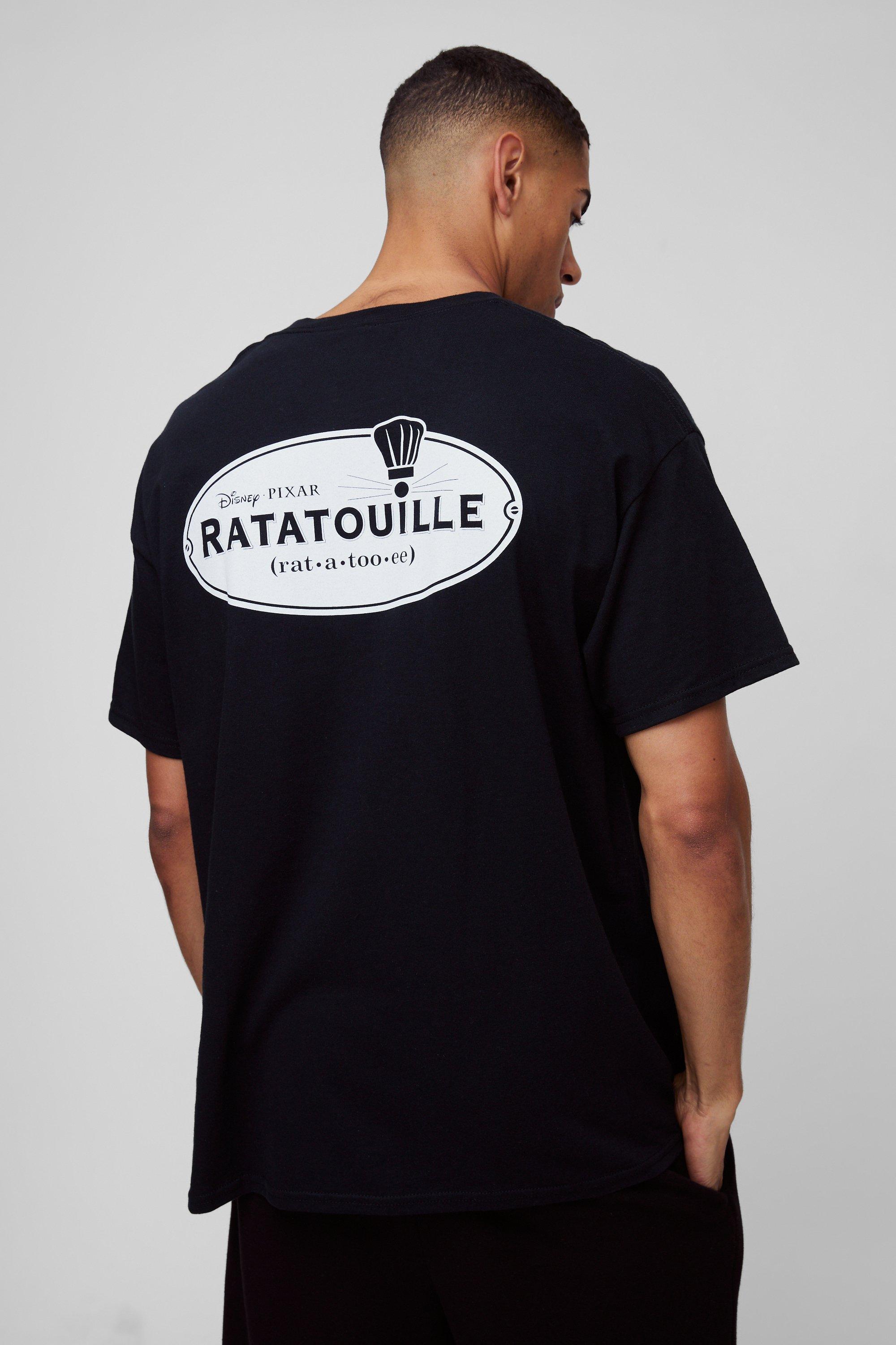 Oversized Disney Ratatouille License Print T-Shirt | boohooMAN USA Product Image