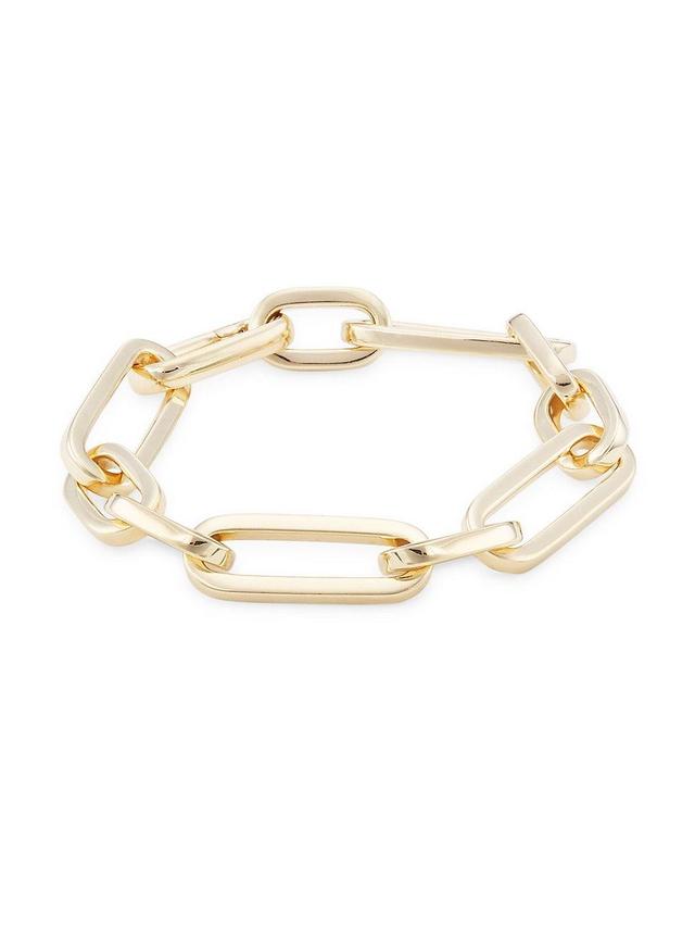 Womens 14K Yellow Gold Chain Bracelet Product Image