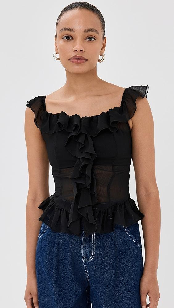 Lioness Timeless Ruffle Top | Shopbop Product Image