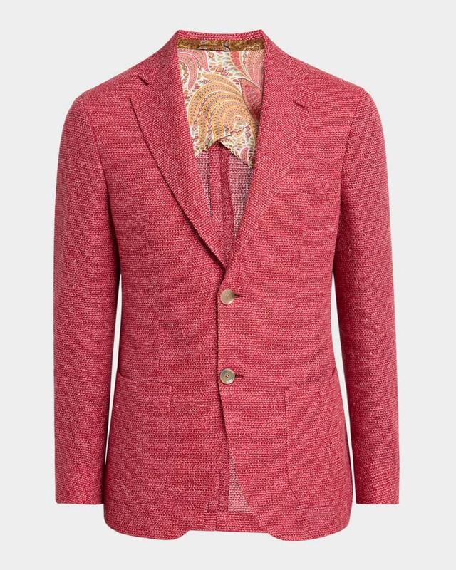 Men's Lightweight Linen-Silk Sport Coat Product Image