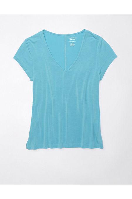 AE Soft Sexy V-Neck T-Shirt Womens Product Image