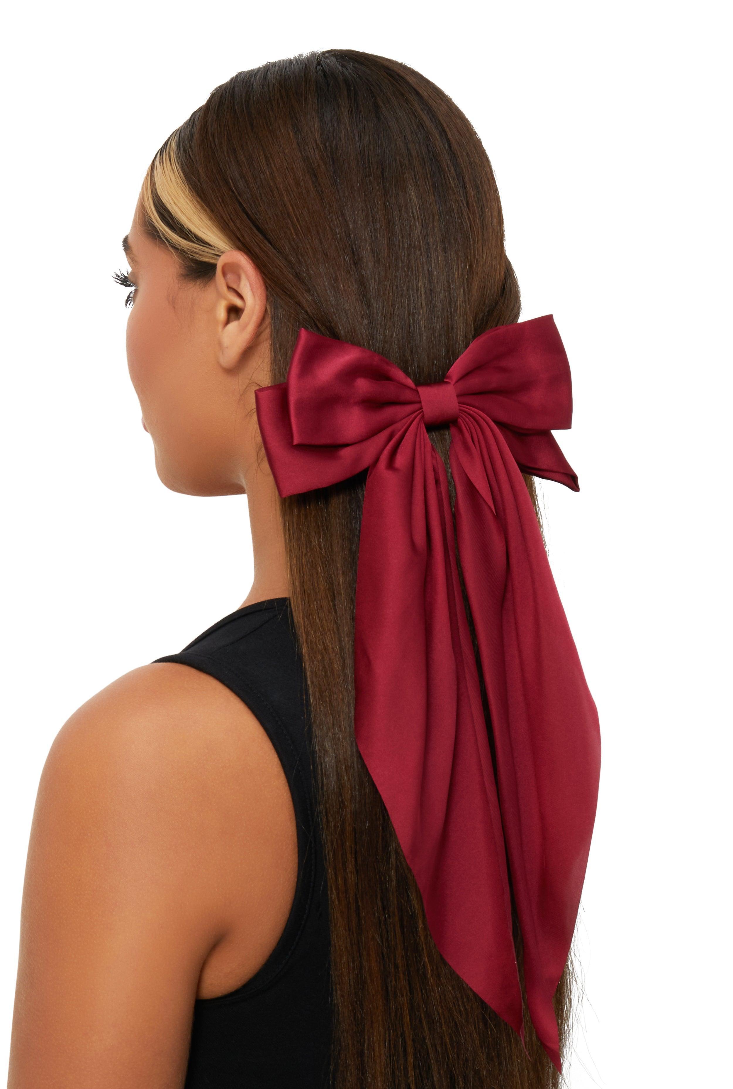 Bow Knot Ribbon Hair Clip Female Product Image