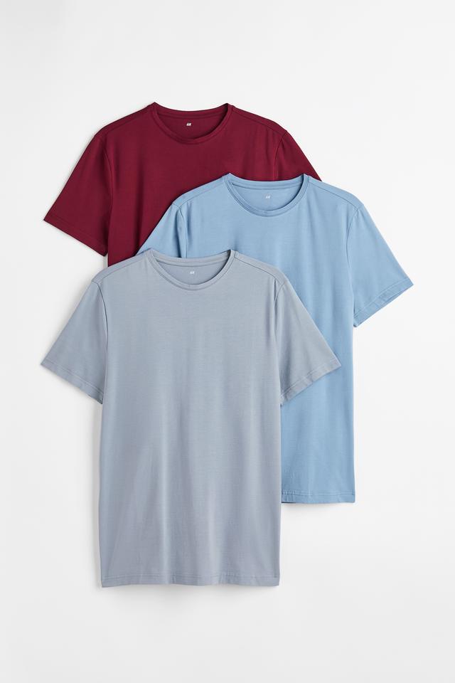 3-pack Slim Fit T-shirts Product Image