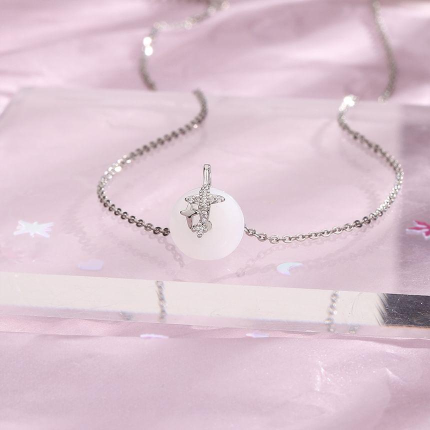 Rhinestone Star Necklace Product Image