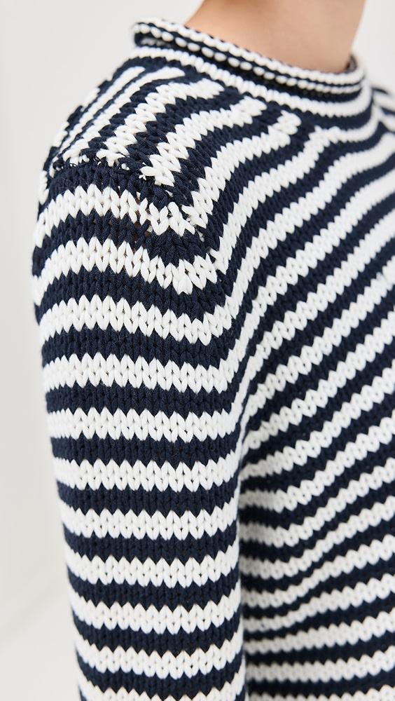 La Ligne Fine Stripe Mini Marina Sweater | Shopbop Product Image