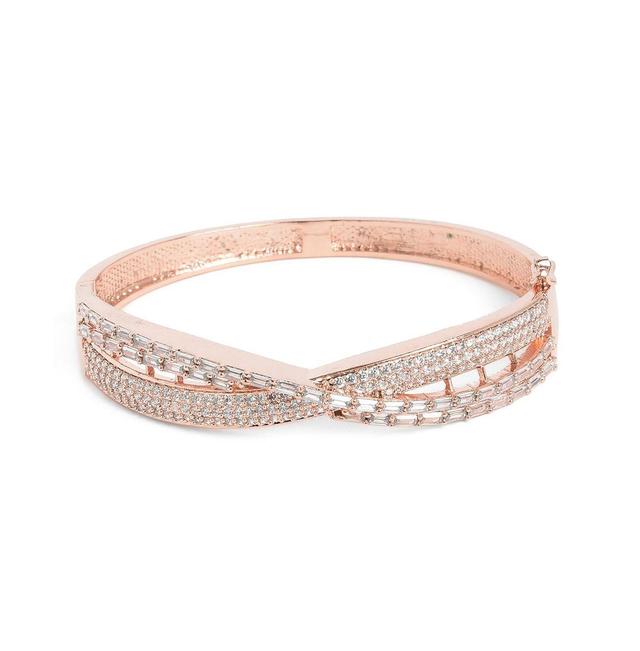 Sohi Womens Twist Bangle Bracelet Product Image