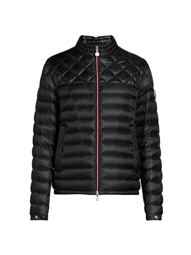 Moncler Benamou Nylon Quilted Full Zip Down Jacket Product Image