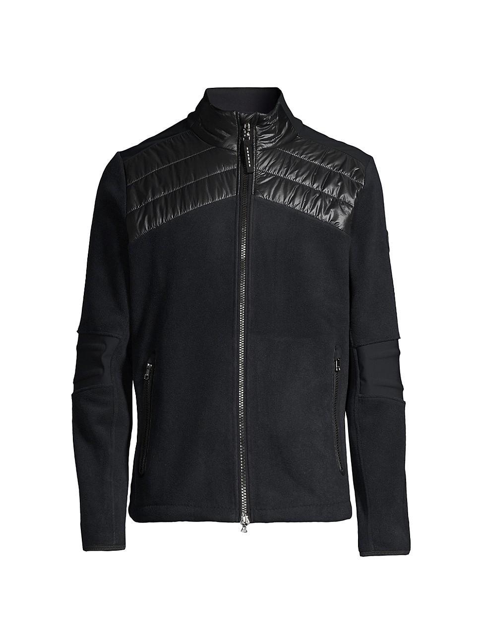 Mens Neal Fleece Moto Jacket Product Image