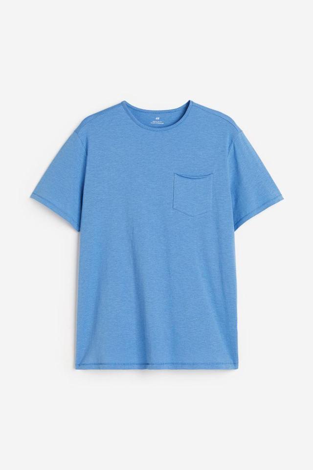 H & M - Regular Fit T-shirt - Blue Product Image