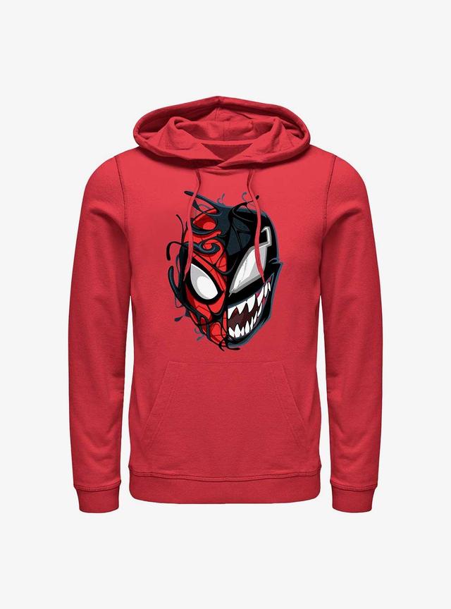 Marvel Spider-Man Split Venom Hoodie Product Image