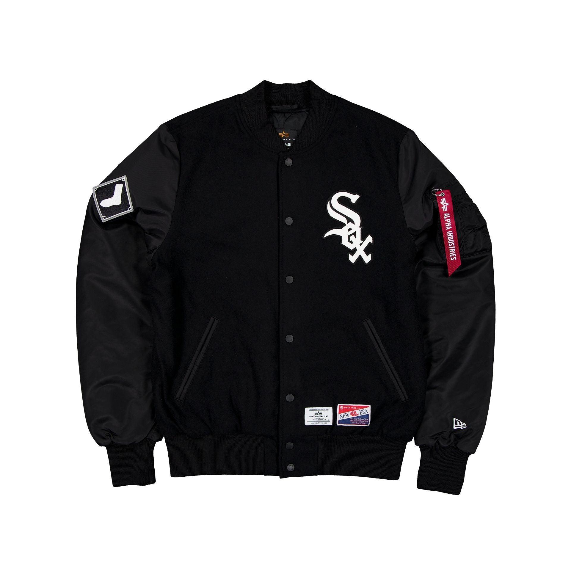 Alpha Industries x Los Angeles Dodgers MA-1 Wool Varsity Jacket Male Product Image