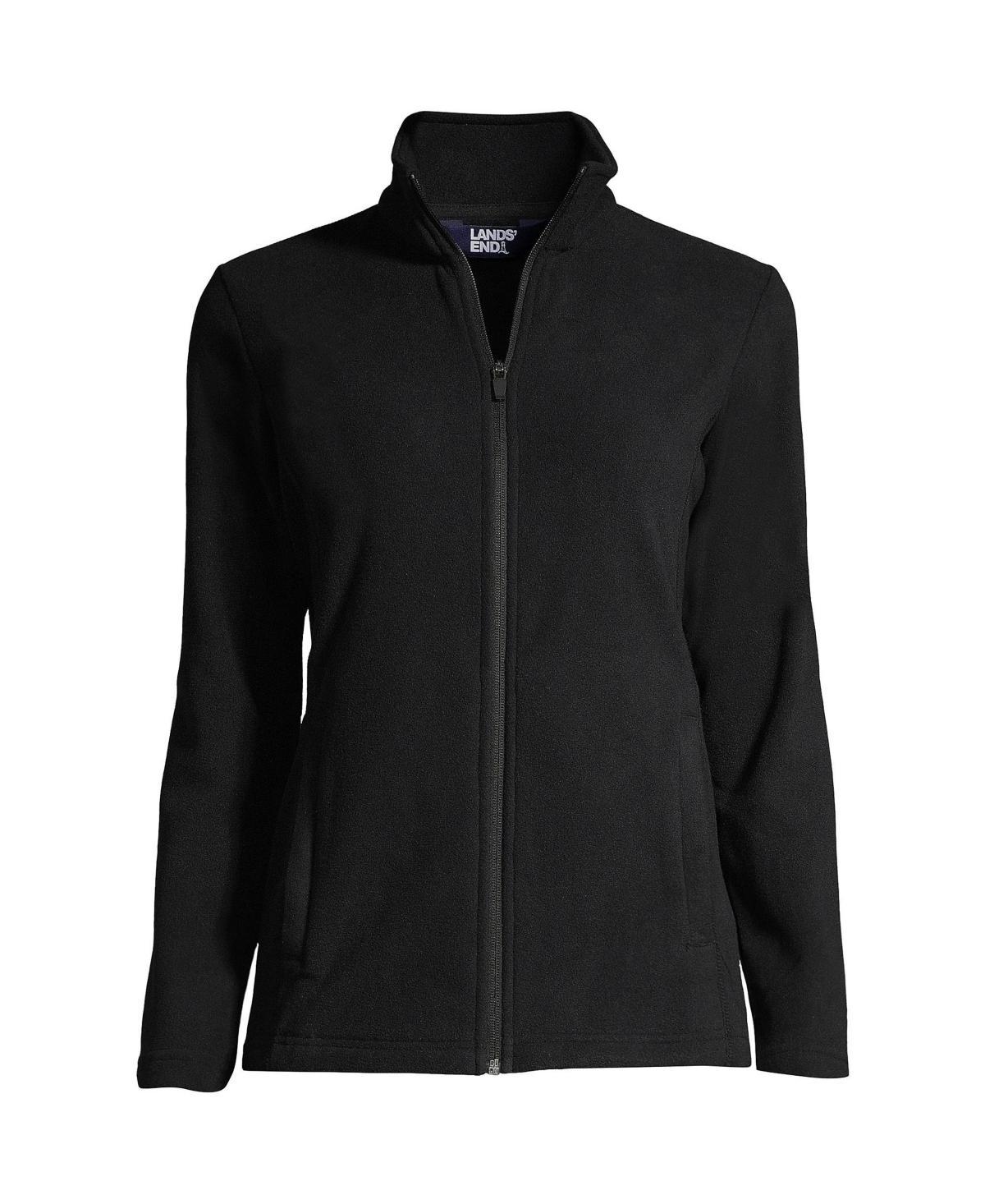 Petite Lands End Full Zip Fleece Jacket, Womens Product Image