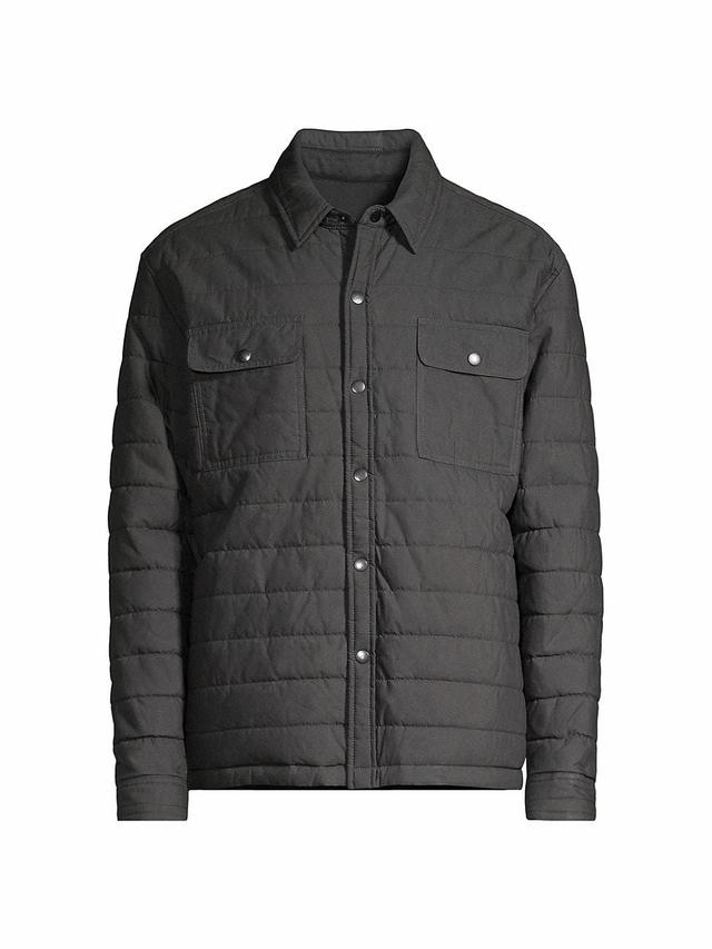 Mens Andover Quilted Puffer Shacket Product Image