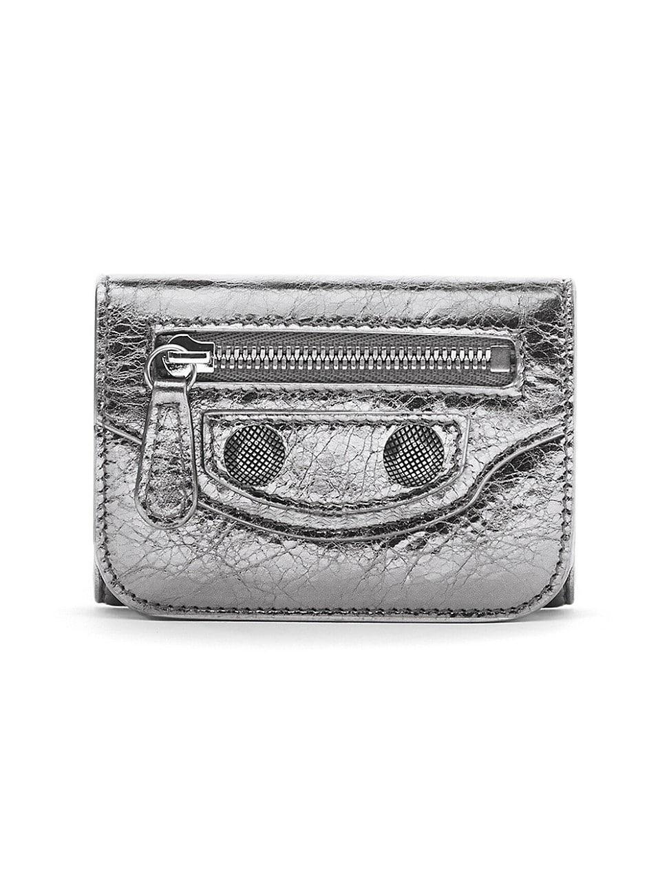 Womens Le Cagole Metallized Mini Wallet Product Image